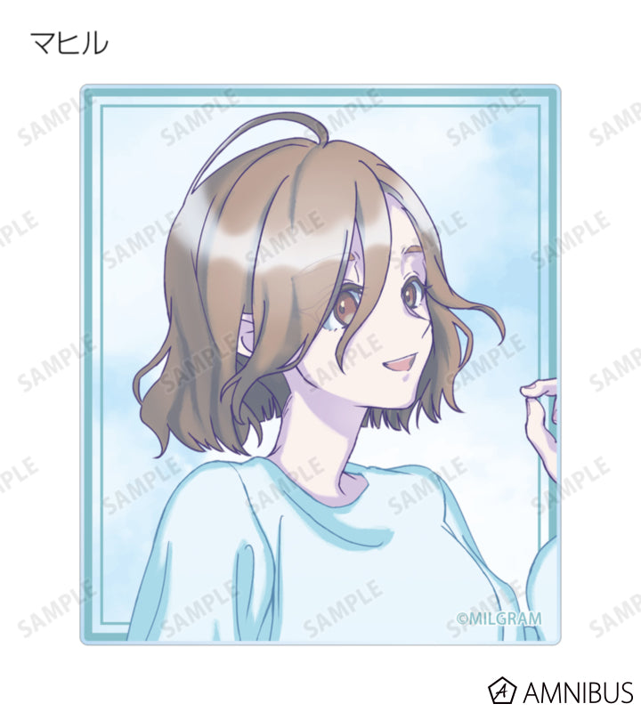 MILGRAM Trading Acrylic Cards Sea Breeze Footprints Ver. BOX of 12 - official product view 9