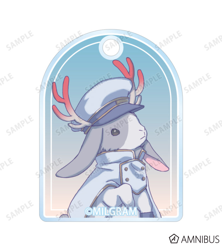 MILGRAM Double Wire Acrylic Keychain Sea Breeze Footprints Ver. (11 Types) - official product view 4