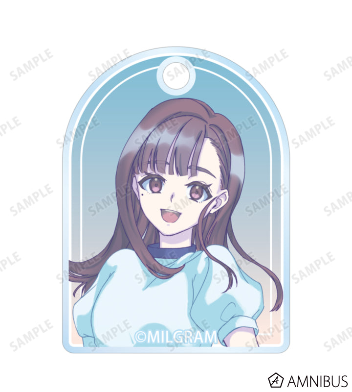 MILGRAM Double Wire Acrylic Keychain Sea Breeze Footprints Ver. (11 Types) - official product view 10