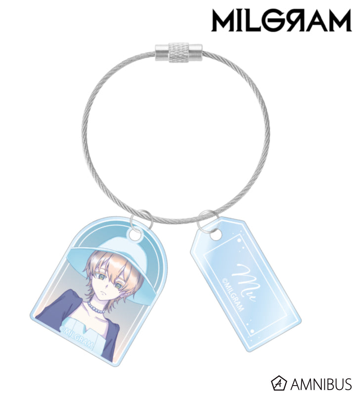 MILGRAM Double Wire Acrylic Keychain Sea Breeze Footprints Ver. (11 Types) - official product view 17