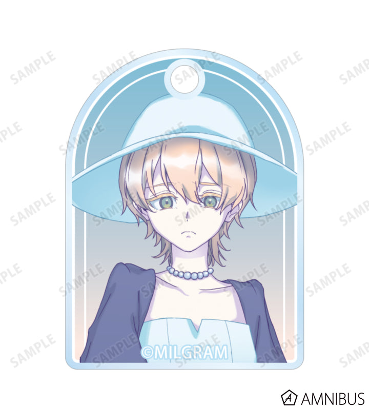 MILGRAM Double Wire Acrylic Keychain Sea Breeze Footprints Ver. (11 Types) - official product view 18