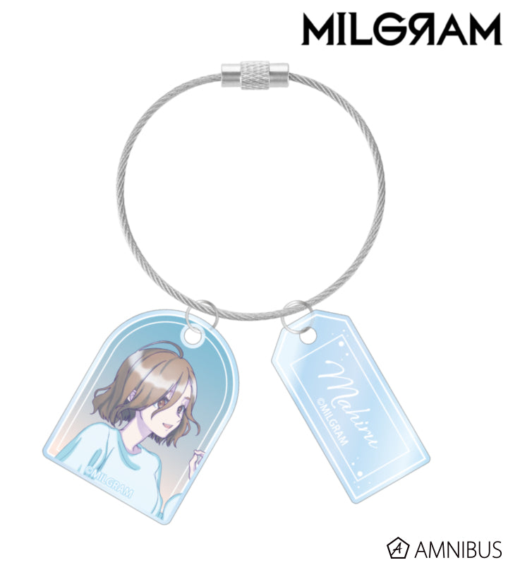 MILGRAM Double Wire Acrylic Keychain Sea Breeze Footprints Ver. (11 Types) - official product view 25
