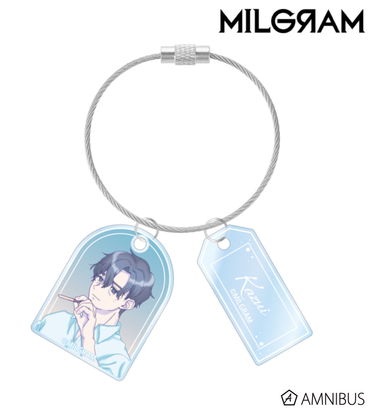 MILGRAM Double Wire Acrylic Keychain Sea Breeze Footprints Ver. (11 Types) - official product view 29
