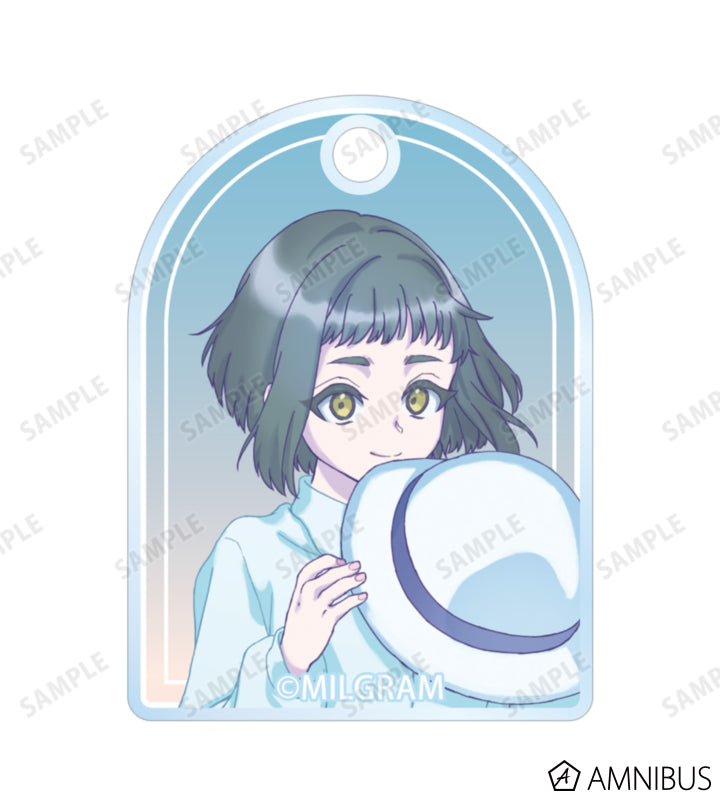 MILGRAM Double Wire Acrylic Keychain Sea Breeze Footprints Ver. (11 Types) - official product view 34
