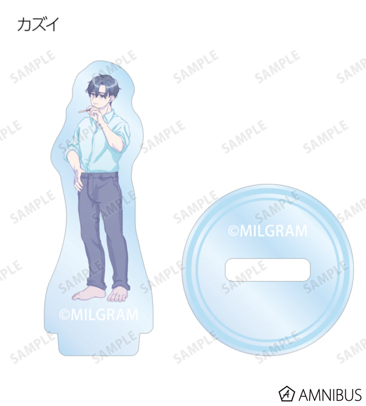 MILGRAM Trading Mini Acrylic Stands Sea Breeze Footprints Ver. BOX of 11 - official product view 9