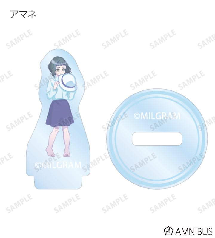 MILGRAM Trading Mini Acrylic Stands Sea Breeze Footprints Ver. BOX of 11 - official product view 10
