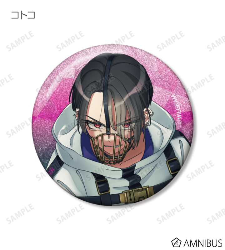 MILGRAM Trading Glitter Badges Vol. 3 BOX of 11 - official product view 12