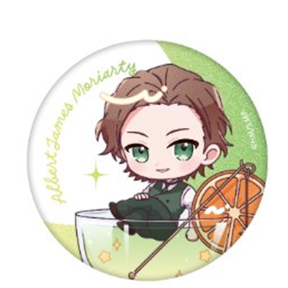 Glitter Can Badge - Cocktail Ver. - Albert James Moriarty