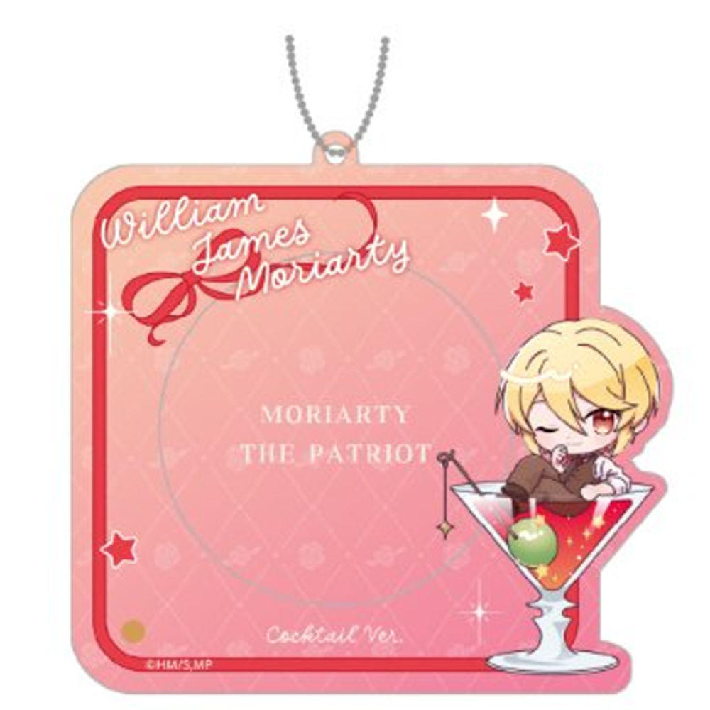 Acrylic Can Badge Case - Cocktail Ver. - William James Moriarty