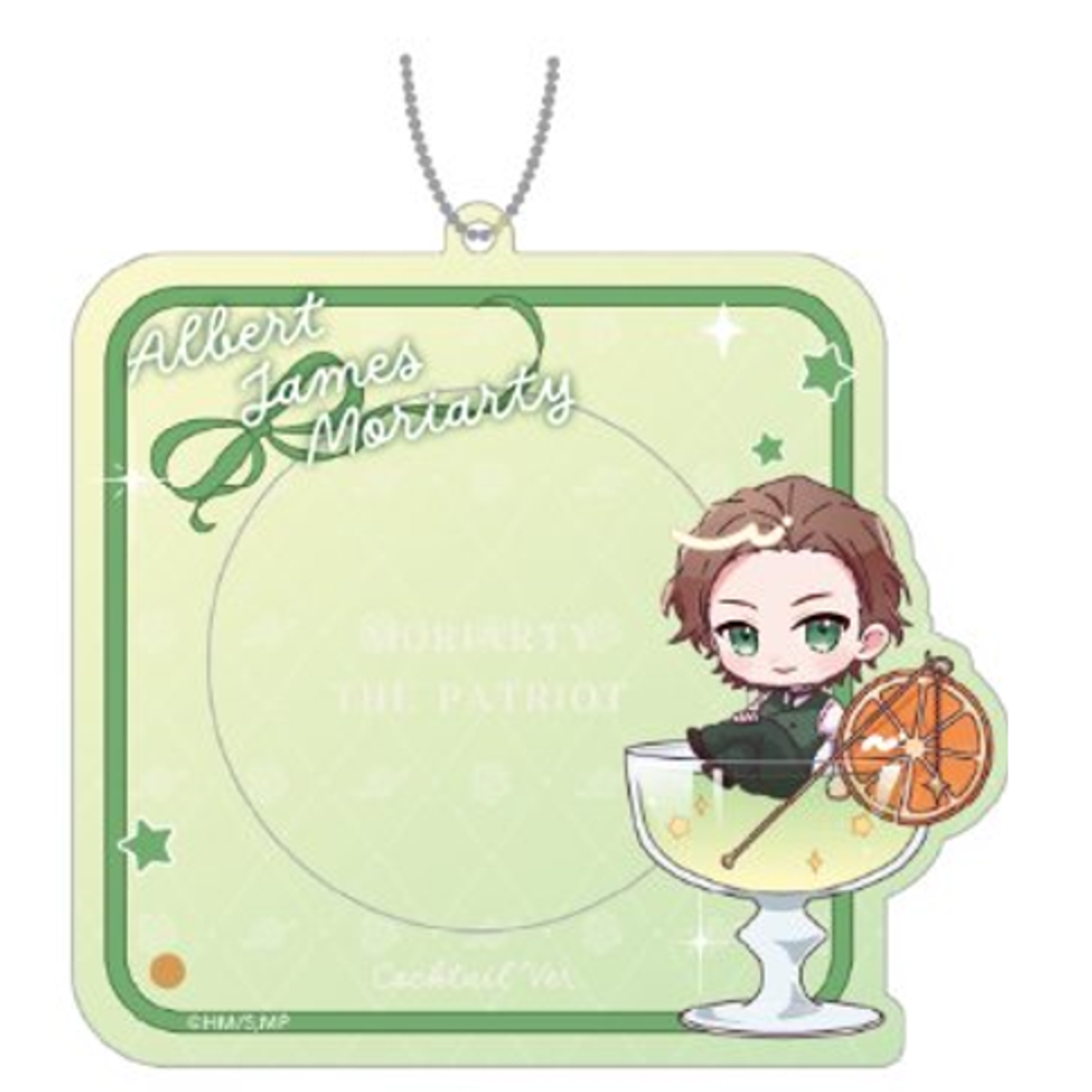 Acrylic Can Badge Case - Cocktail Ver. - Albert James Moriarty