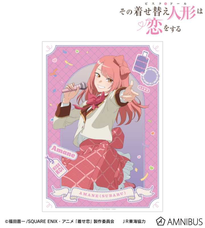 My Dress-Up Darling x Oshi Tabi / JR Tokai - Amane Himeno (Subaru) - Live Ver. A3 Matte Poster - official product image 2