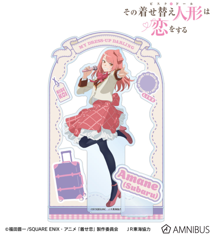 My Dress-Up Darling x Oshi Tabi / JR Tokai - Amane Himeno (Subaru) - Live Ver. Acrylic Diorama Stand - official product image 1
