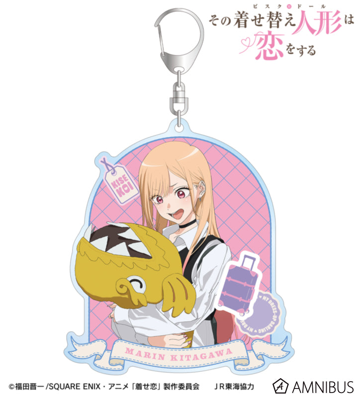 My Dress-Up Darling x Oshi Tabi / JR Tokai - Marin Kitagawa - Crane Game Ver. BIG Acrylic Keychain - official product image 2