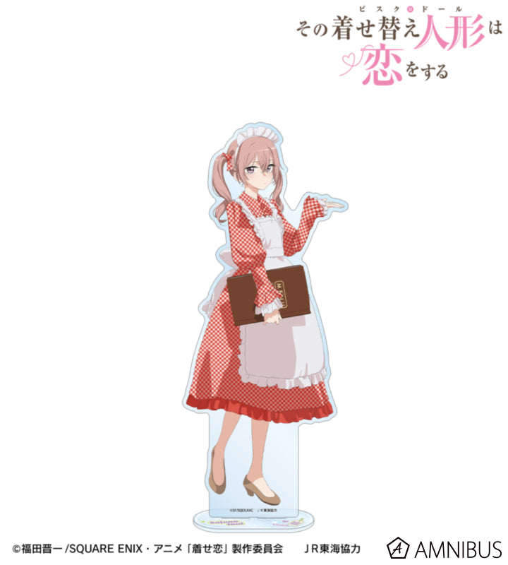 My Dress-Up Darling x Oshi Tabi / JR Tokai - Sajuna Inui - Waiter Style Ver. Extra Large Acrylic Stand - official product image 1