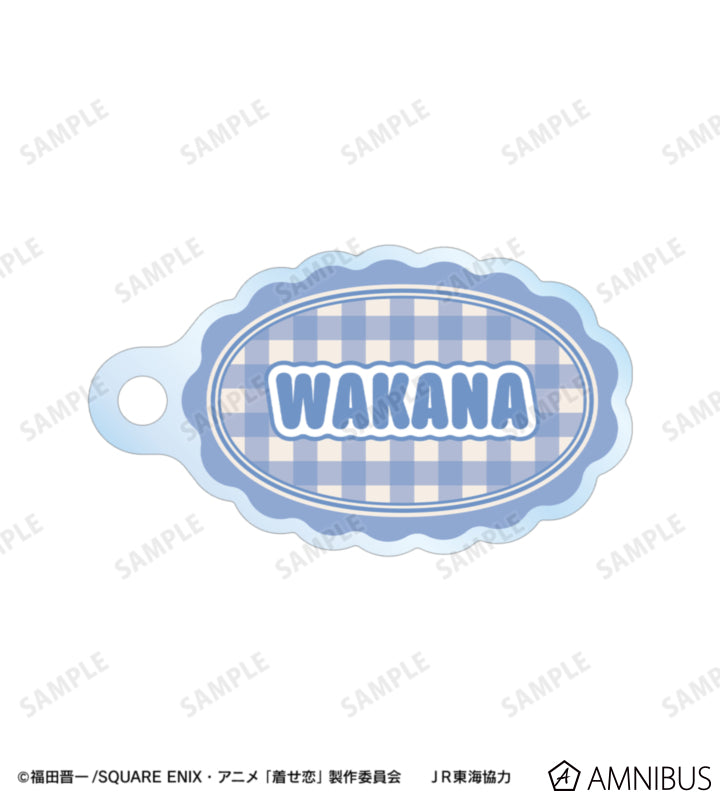 My Dress-Up Darling x Oshi Tabi / JR Tokai - Wakana Gojo - Chibi Station Attendant Ver. Double Wire Acrylic Keychain - official product image 3