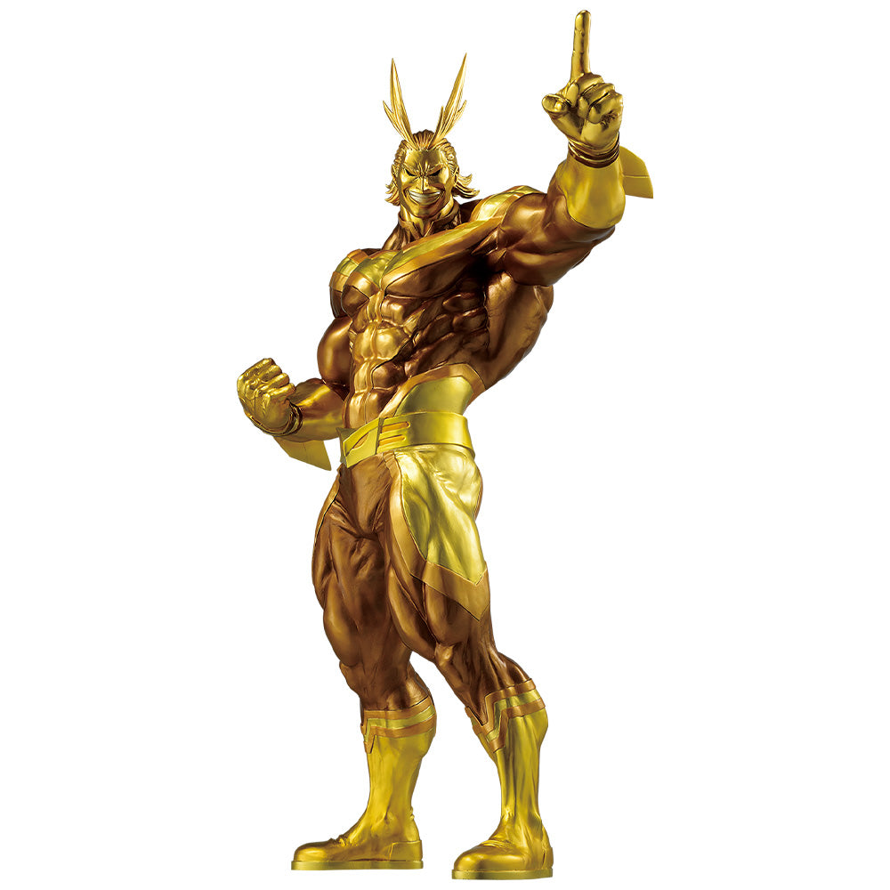 MY HERO ACADEMIA FIGURE - ICHIBAN KUJI - VS - PRIZE LAST ONE - ALL MIGHT - MASTERLISE EXTRA Gold ver.