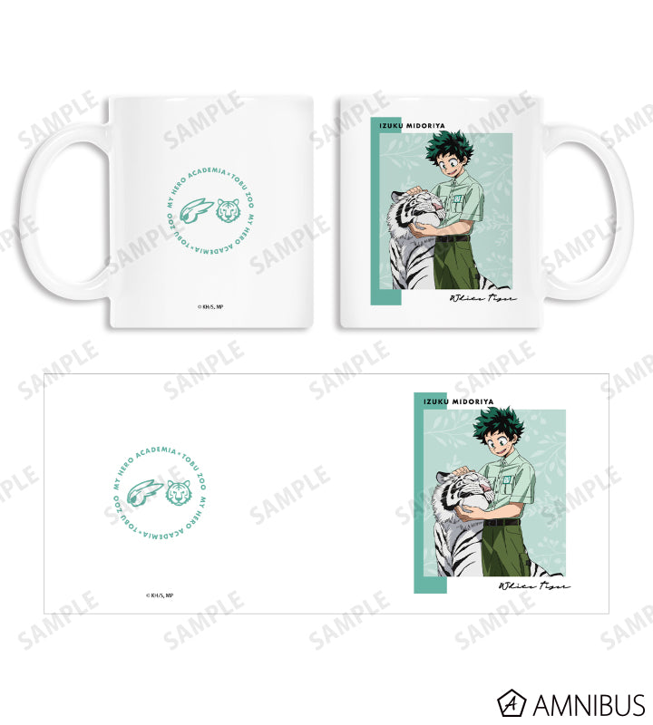 My Hero Academia Tobu Zoo Zookeeper Izuku Midoriya mug - official view 3