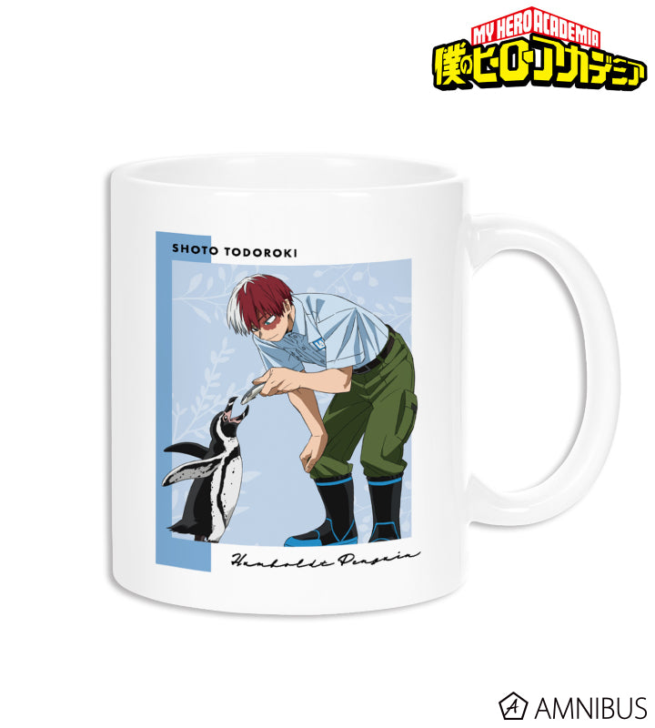 My Hero Academia Tobu Zoo Zookeeper Shoto Todoroki mug - official view 1
