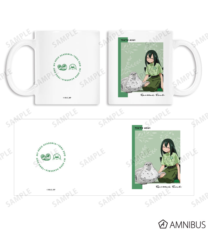 My Hero Academia Tobu Zoo Zookeeper Tsuyu Asui mug - official view 3