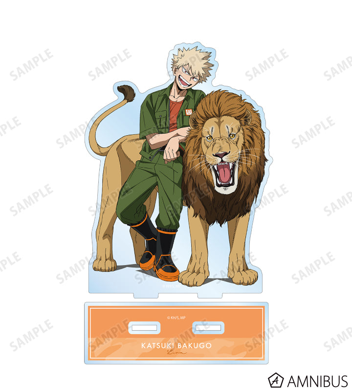 My Hero Academia Tobu Zoo Zookeeper Katsuki Bakugo acrylic stand - official view 2