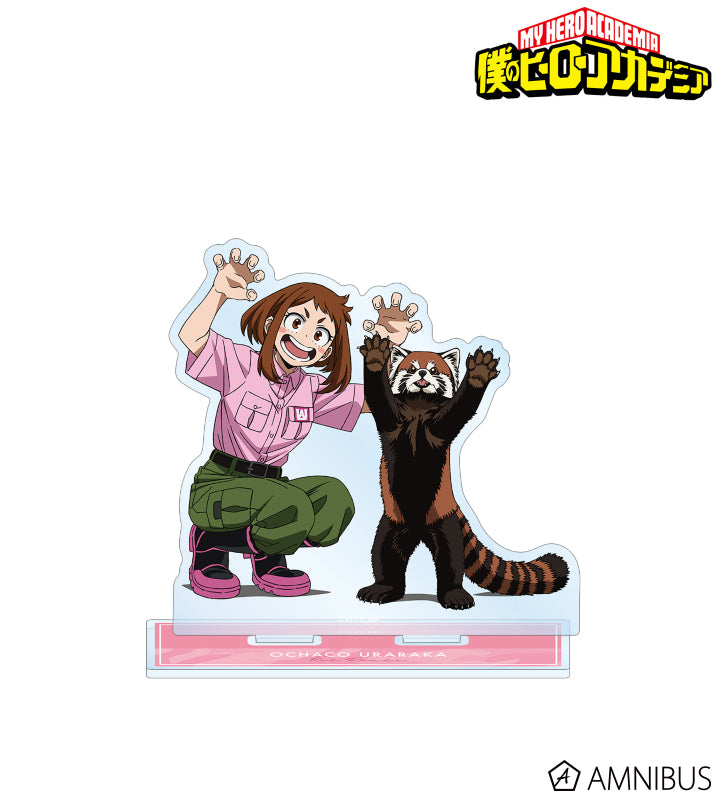 My Hero Academia Tobu Zoo Zookeeper Ochaco Uraraka acrylic stand - official view 1