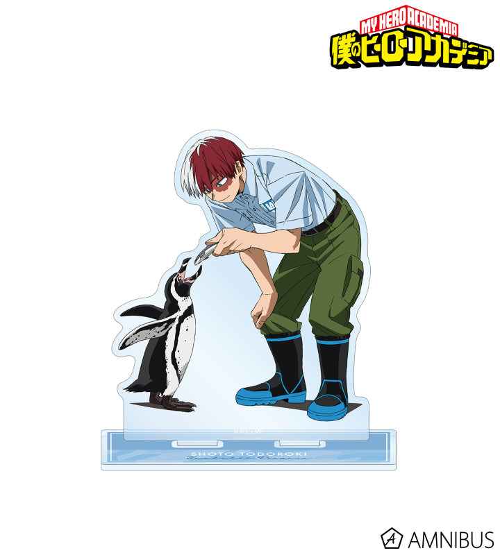 My Hero Academia Tobu Zoo Zookeeper Shoto Todoroki acrylic stand - official view 1