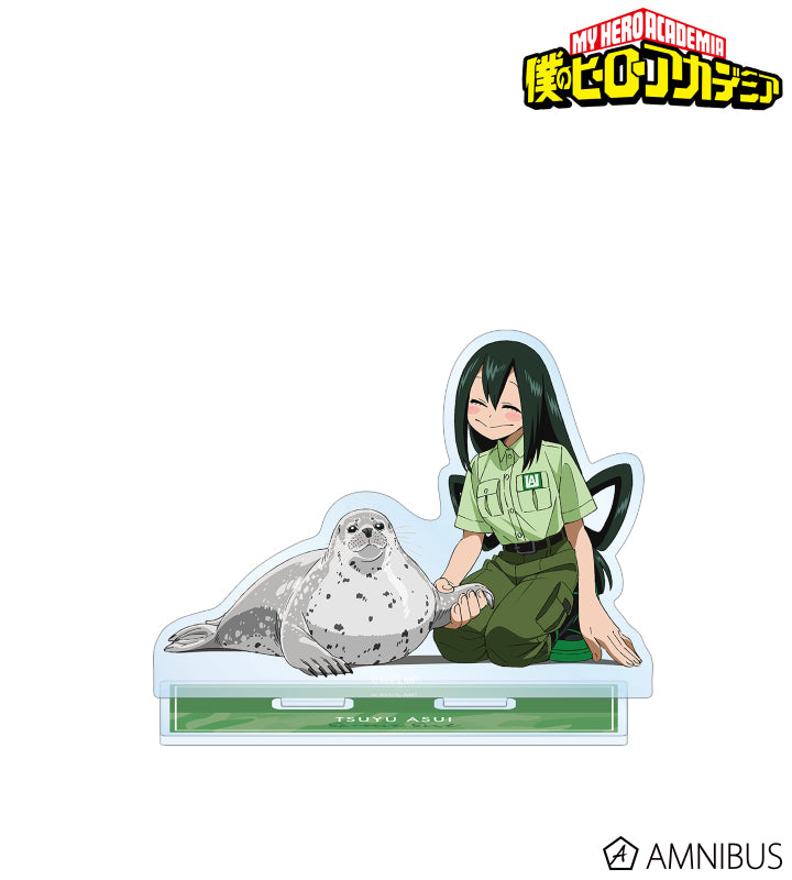 My Hero Academia Tobu Zoo Zookeeper Tsuyu Asui acrylic stand - official view 1
