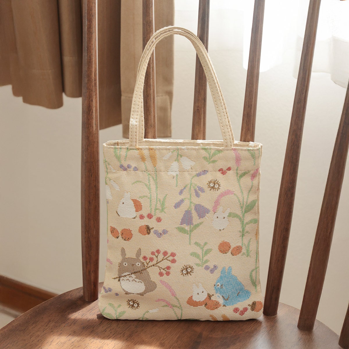 My Neighbor Totoro Autumn Moment Mini Tote Bag - official view 4