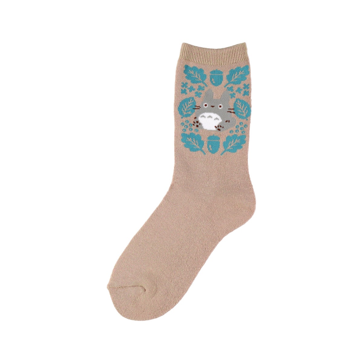 My Neighbor Totoro Beige Moisture-Treated Socks 23-25 cm - official view 2
