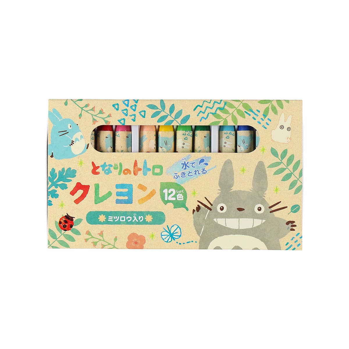 My Neighbor Totoro Colourful Leaves Crayons - 12 Colours - official view 7