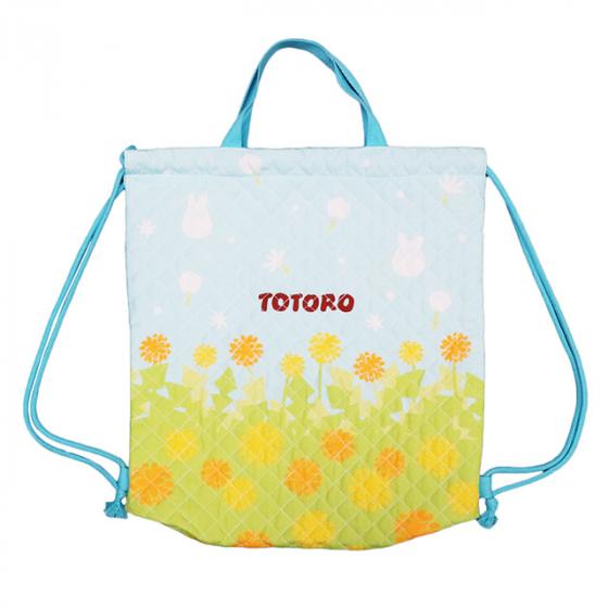 My Neighbor Totoro - Dandelion Field Quilted 2-Way Knapsack - official view 2