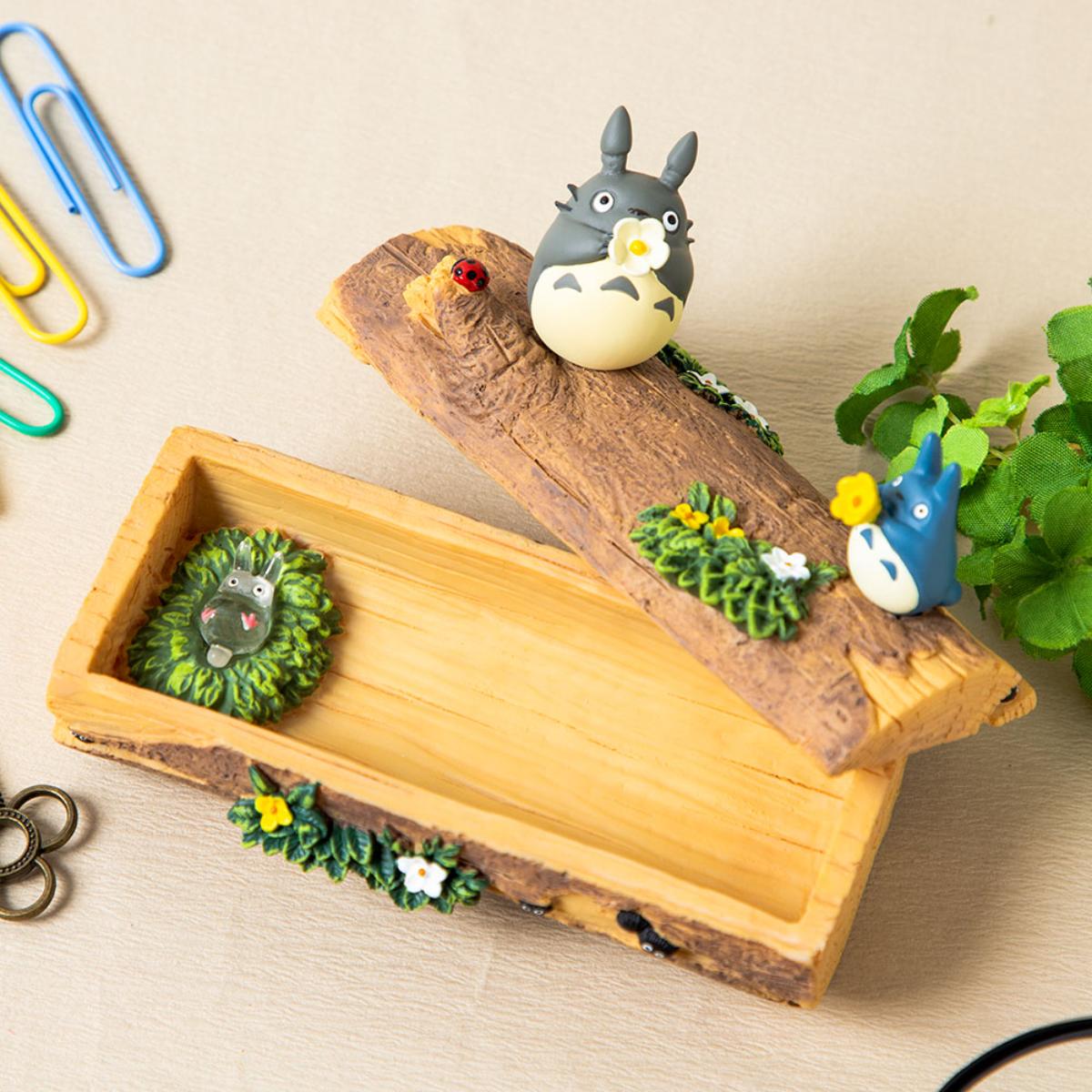 My Neighbor Totoro Flower Trumpet Trinket Box - official view 3
