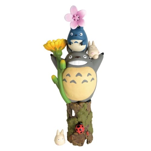 My Neighbor Totoro Flowers and Forest Friends Nosechara Stacking Game - 13 Pieces - official view 3
