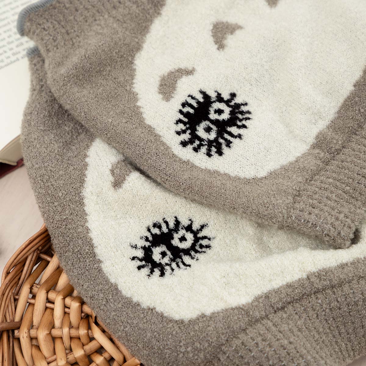 My Neighbor Totoro Fluffy Belly Warmer - Adult and Child Sizes - Adult - official view 5