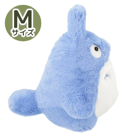 My Neighbor Totoro - Fluffy Blue Totoro Plush (2 Sizes) - M - 28 cm - official view 8