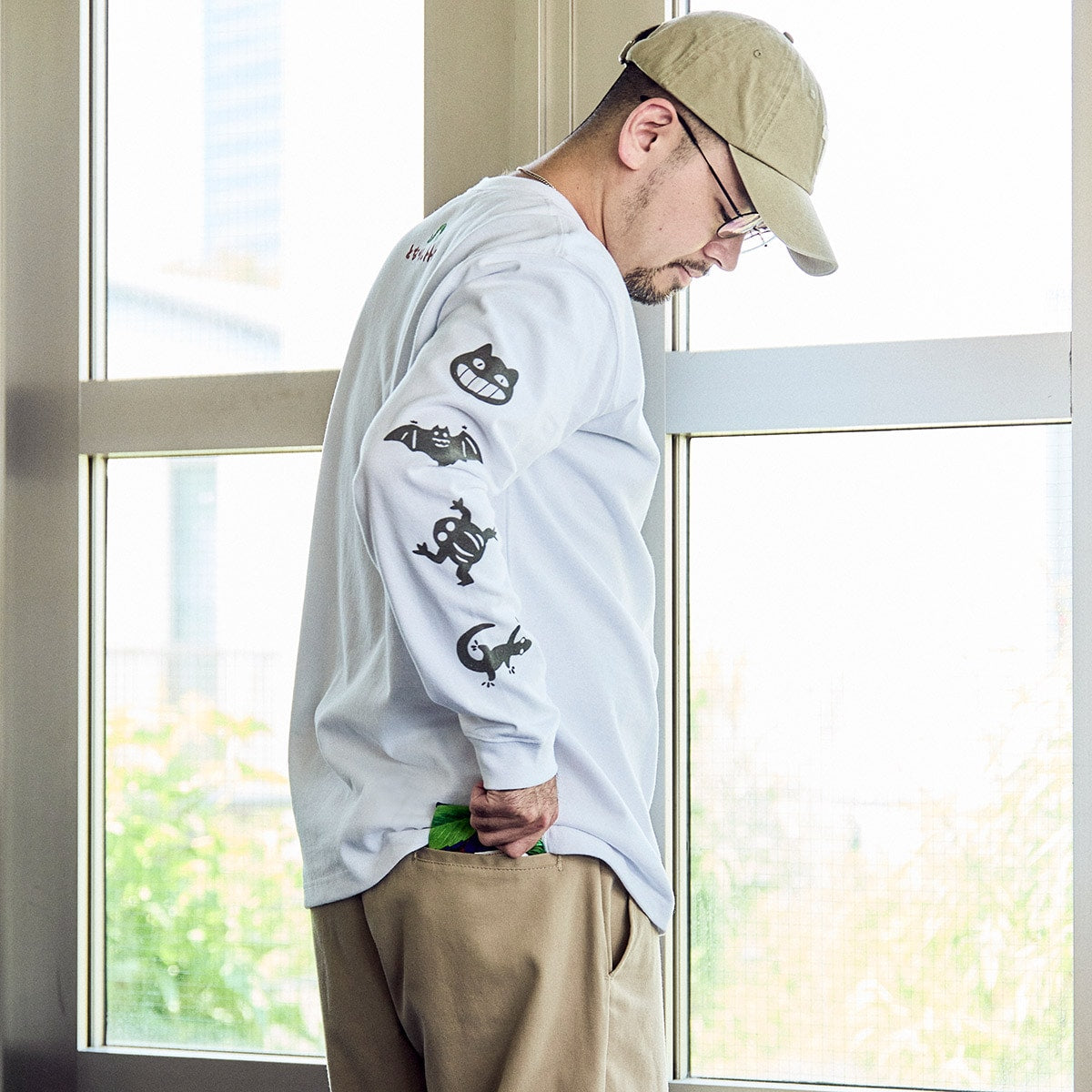 My Neighbor Totoro GBL Opening Motifs Long-Sleeve T-Shirt - official view 2