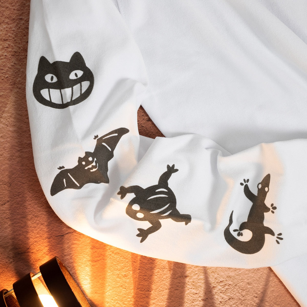 My Neighbor Totoro GBL Opening Motifs Long-Sleeve T-Shirt - official view 9