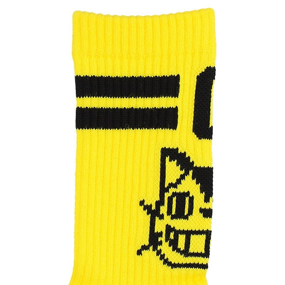 My Neighbor Totoro Socks - GBL Catbus Pattern - Yellow - official product view 4