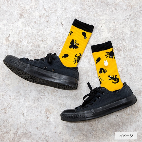 My Neighbor Totoro Socks - GBL Opening Pattern - Yellow - official product view 6