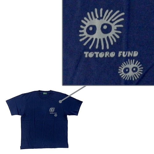 My Neighbor Totoro Totoro Fund Meadow Totoro T-Shirt - Navy - official view 4