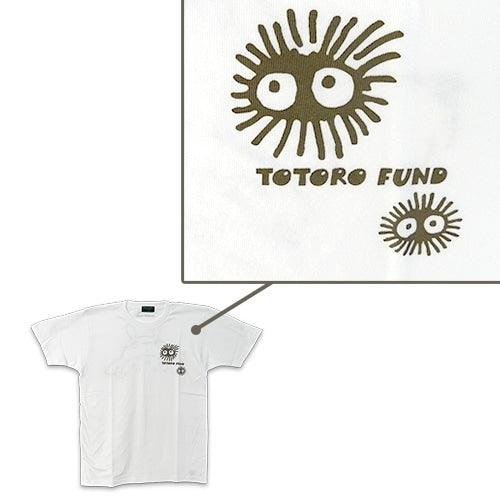 My Neighbor Totoro Totoro Fund Meadow Totoro T-Shirt - White - official view 4