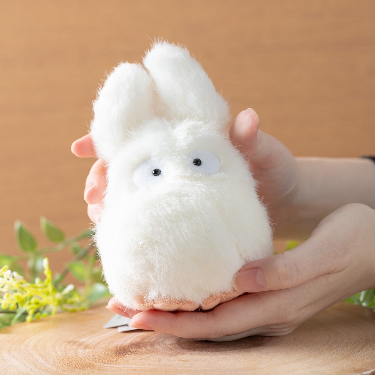 My Neighbor Totoro - White Totoro Plush (2 Sizes) - S - 14 cm - official view 5