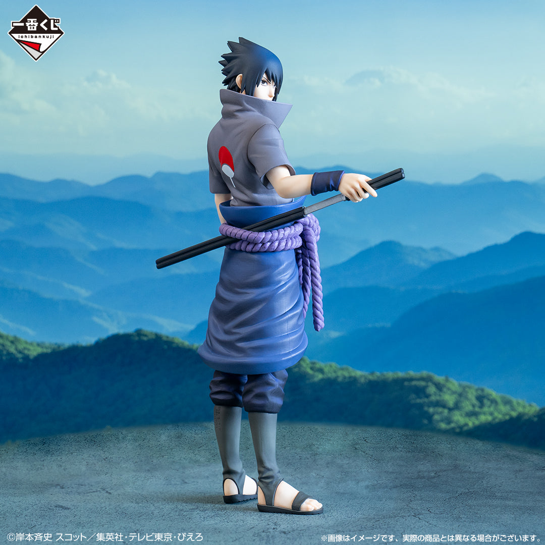 NARUTO SHIPPUDEN FIGURE ICHIBAN KUJI - KIZUNA SHINOBI - (B) UCHIHA SASUKE