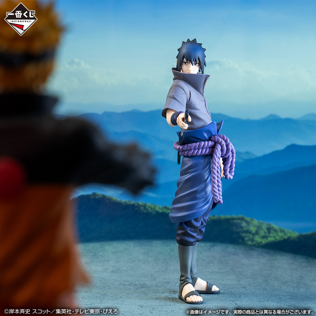 NARUTO SHIPPUDEN FIGURE ICHIBAN KUJI - KIZUNA SHINOBI - (B) UCHIHA SASUKE