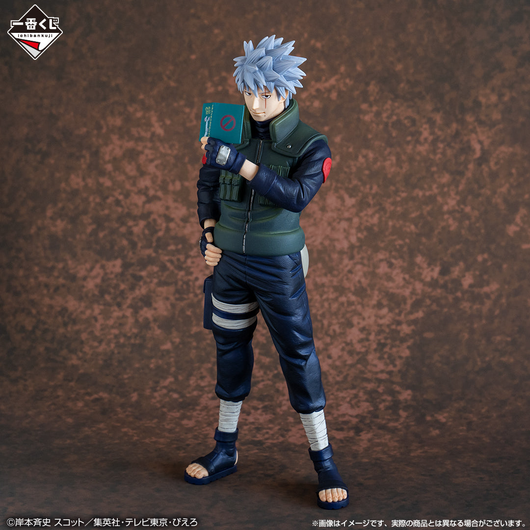 NARUTO SHIPPUDEN FIGURE ICHIBAN KUJI - KIZUNA SHINOBI - (LAST ONE) HATAKE KAKASHI