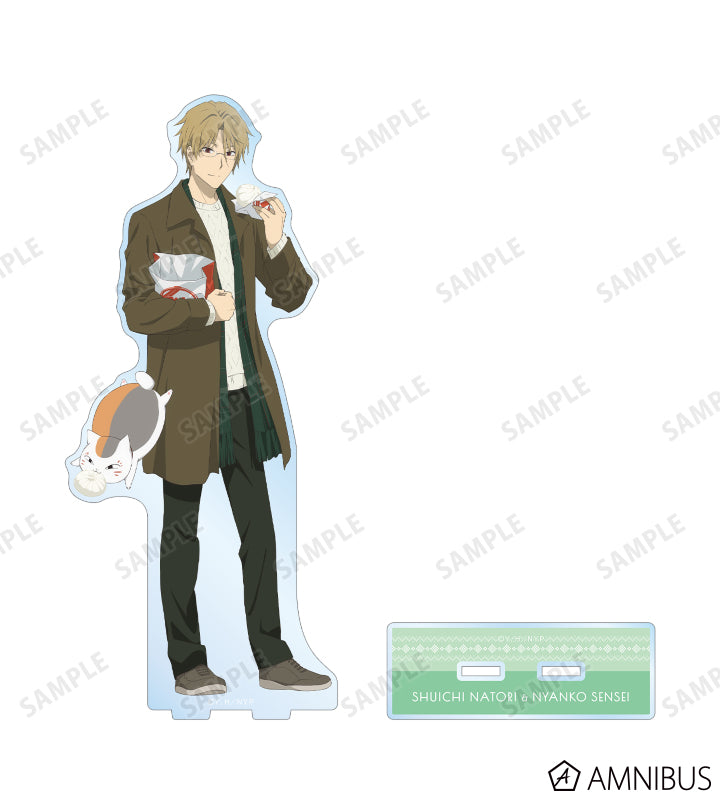 Natsume's Book of Friends Winter Outfit Shuuichi Natori big acrylic stand, view 2