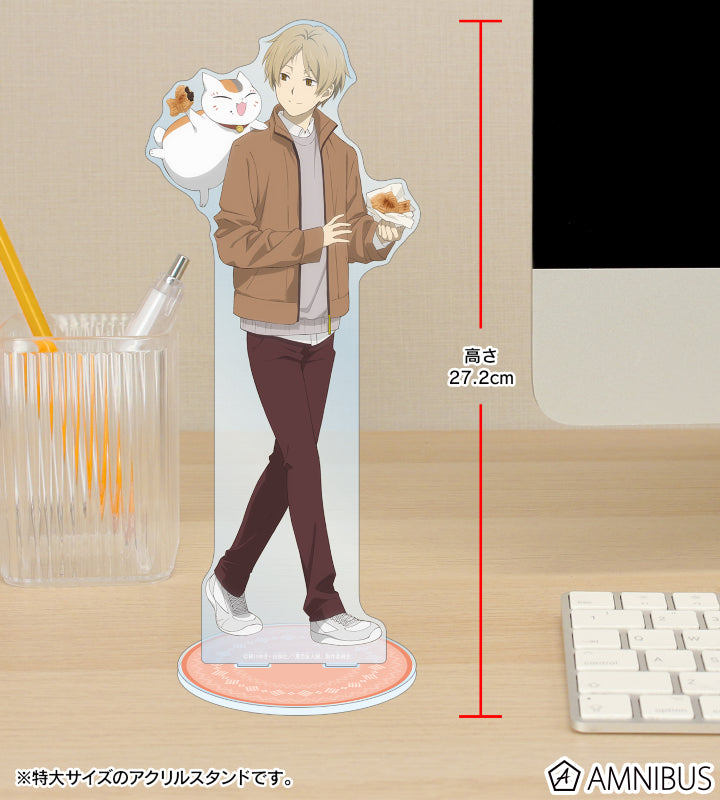 Natsume's Book of Friends Winter Outfit Takashi Natsume extra-large acrylic stand, view 4