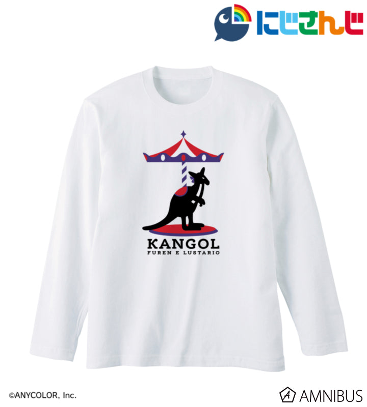 Furen E Lustario Nijisanji x KANGOL Long Sleeve T-Shirt, official product view 1