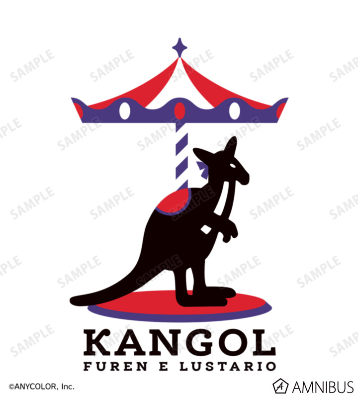Furen E Lustario Nijisanji x KANGOL Oversized T-Shirt, official product view 2