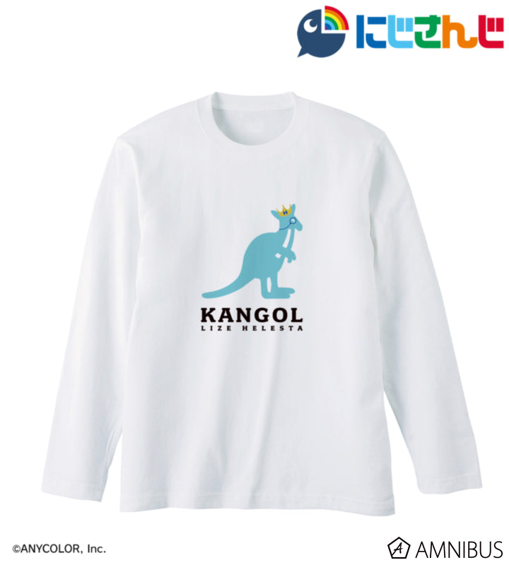 Lize Helesta Nijisanji x KANGOL Long Sleeve T-Shirt, official product view 1